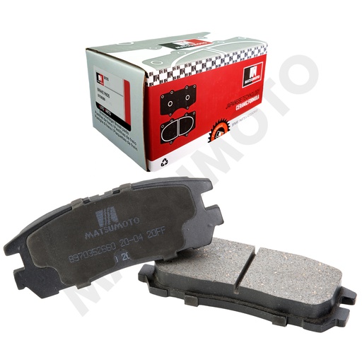 [97039269] M195 Pastillas de Freno Cerámica Traseras Honda / Great Wall