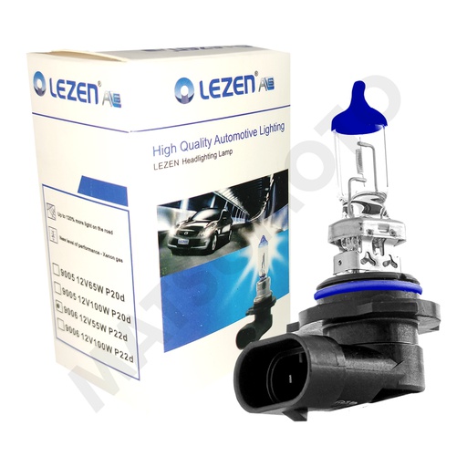 [AMP-9006-120+] Ampolleta Halógena 120+ 9006 (HB4) Lezen