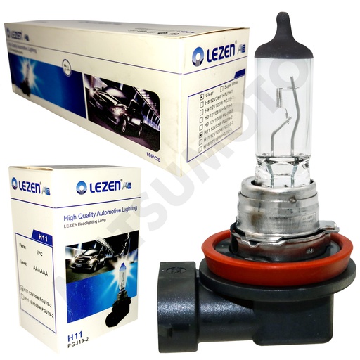 [AMP-H11-120+] Ampolleta Halógena 120+ H11 Lezen