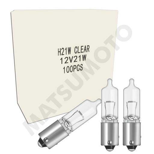 [AMP-H21W] Ampolleta H21W Halógeno 