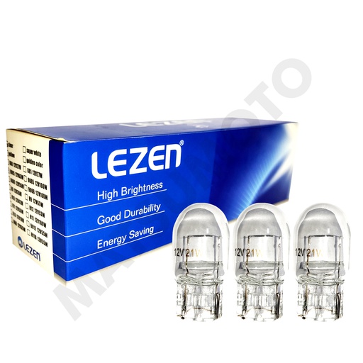 [AMP-W21W-SIMPLE] Ampolletas Halógenas T20 (W21W) 1 Contacto Clear Lezen