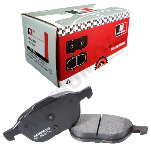 [C2Y33323ZA] M767 - Pastillas de Freno Cerámica Delanteras Ford  Focus - Mazda Mazda 3  - Volvo V50