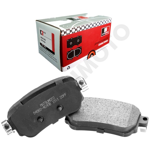 [D4060-4EA0B] M1335 Pastillas de Freno Cerámica Traseras Nissan Qashqai / X-Trail / Renault Koleos