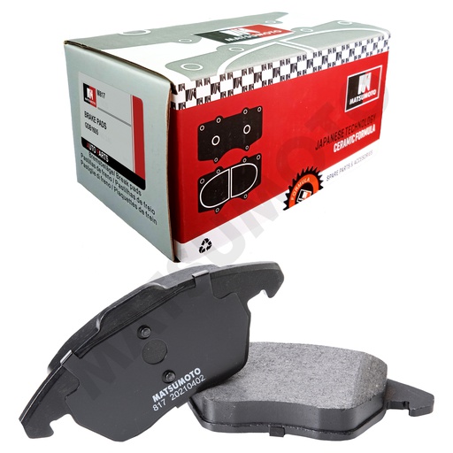 [GDB1605] M817 Pastillas de Freno Cerámica Delanteras Audi / Citroen / MG / Peugeot