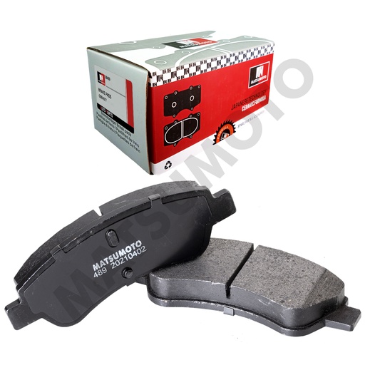 [GDB1677] M489 Pastillas de Freno Cerámica Delanteras Citroen / Peugeot / Opel