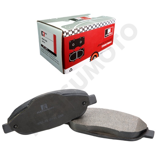 [GDB1761] M950 Pastillas de Freno Cerámica Delanteras Peugeot