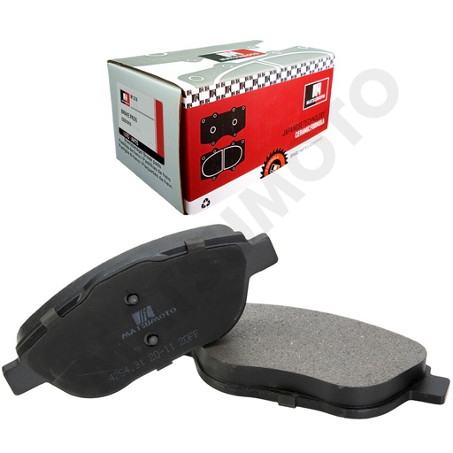 [GDB1819] M1218 Pastillas de Freno Cerámica Delanteras Citroen / Peugeot / Opel