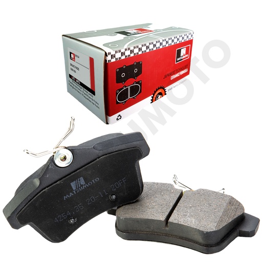 [GDB1828] M1154 Pastillas de Freno Cerámica Traseras Citroen / Peugeot