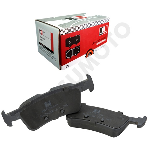 [GDB2037] M1314 Pastillas de Freno Cerámica Traseras Peugeot 308 (2009-2024)