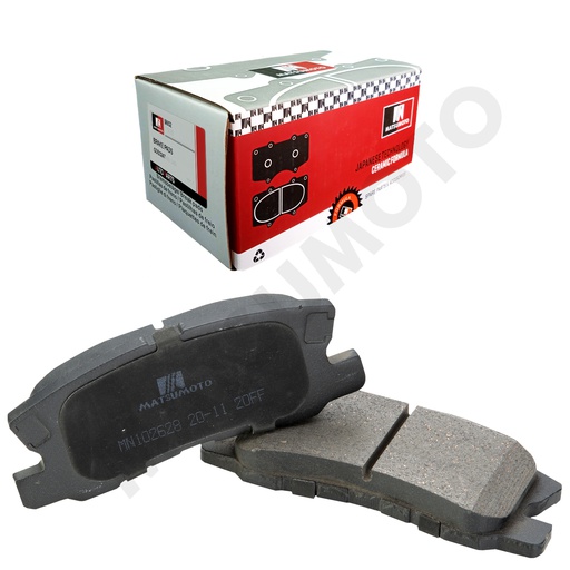 [GDB3247] M652 Pastillas de Freno Cerámica Traseras Dodge / Jeep / Mitsubishi / Peugeot