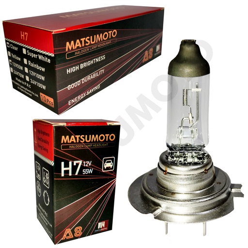 [H7-Standard] Ampolletas H7 Halogenas Standard