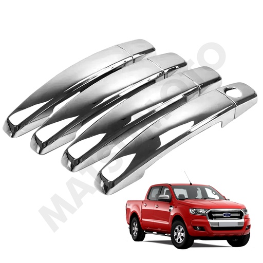 [KQD-3342CH] Set Cubre Manillas Cromo Ford Ranger (2013-2016)