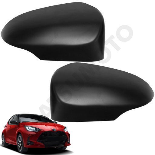 [KQD-3347BK] Cubre Retrovisor Toyota Yaris (2018-2021) Black Edition