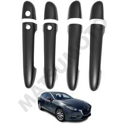 [KQD-3606BK] Set Cubre Manillas Black Edition Mazda 3 (2017-2019)