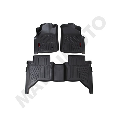 [KQD-4109-2-3] Set Pisos Rigidos Tipo Bandeja Toyota Hilux Vigo (2012-2015) y KUM (2006 - 2011)