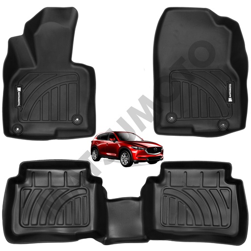 [KQD-4150-2-3] Set Pisos Rigidos Tipo Bandeja Mazda CX5 (2018-2023)