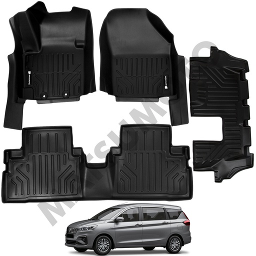 [KQD-4190 3/4] Set de Pisos Calce Perfecto Suzuki Ertiga (2018-2022) 3 filas de asientos