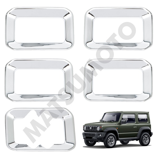 [KQD-5230CH] Accesorio Cromo para Máscara Suzuki Jimny (2019-2022)