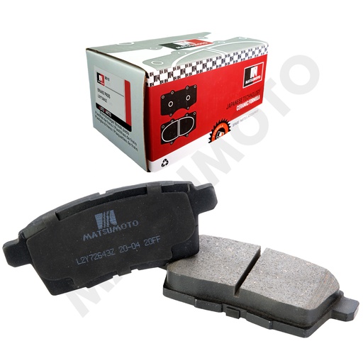 [L2Y72643Z] M918 Pastillas de Freno Cerámica Traseras Ford / Mazda / FAW