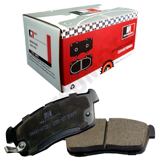 [04465-73R01] M435 Pastillas de Freno Cerámica Suzuki Celerio / S-presso