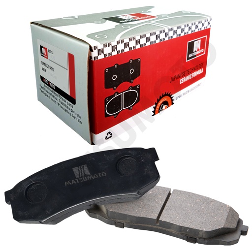 [M978] M978 Pastillas de Freno Cerámica Traseras Toyota Tundra / Sequoia / Land Cruiser