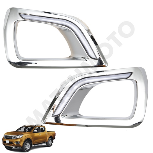 [NS-NP16] Kit DRL Biseles con Led Blanca - Luz Intermitente  Nissan NP300 (2016-2020)