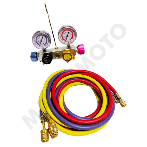 [PR-01] Juego de Calibradores - Manifold Gauge Set