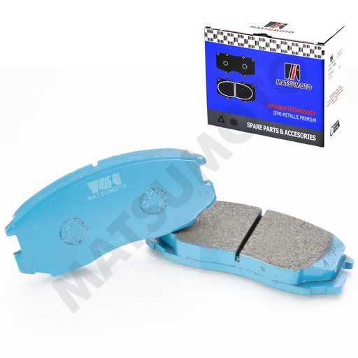 [SM-04465-B4030] M247 Pastilla de Freno Semi-metálica Delanteras Daihatsu Terios / Toyota Rush / Mitsubishi
