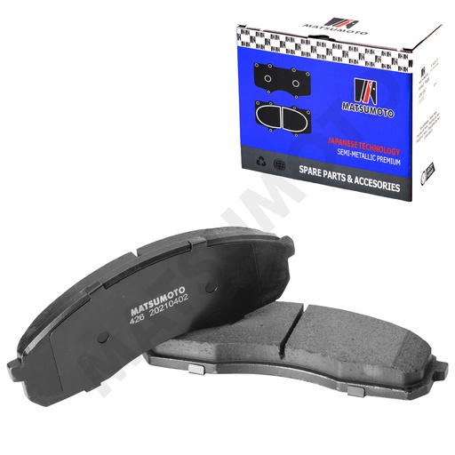 [SM-0K56A-33-23Z] M426 Pastillas de Freno Semi-metálica Delanteras Kia Carnival (1999-2007)