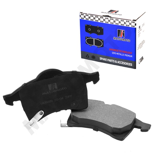 [SM-1605009] M759/M656 Pastillas de Freno Semi-metálica Delantera Chevrolet