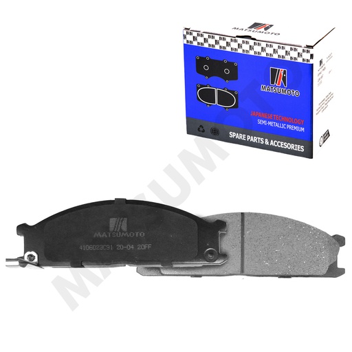 [SM-4106023C91] M275 Pastillas de Freno Semi-metálica Nissan / Dongfeng