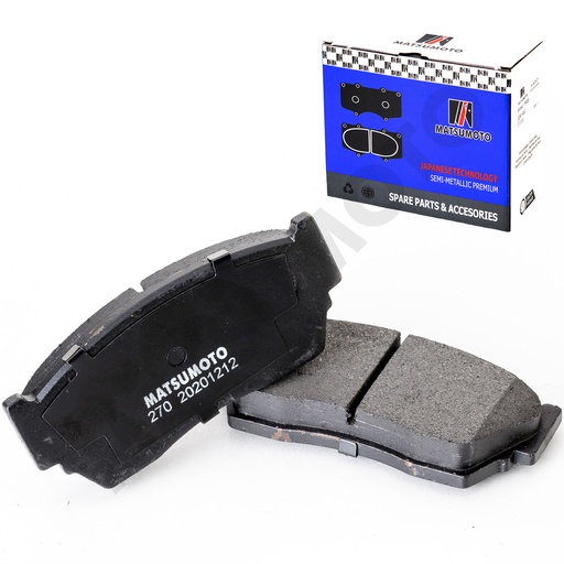 [SM-41060-50Y90] M270 Pastillas de Freno Semi-metálica Delanteras Nissan Sentra (1990-1995)