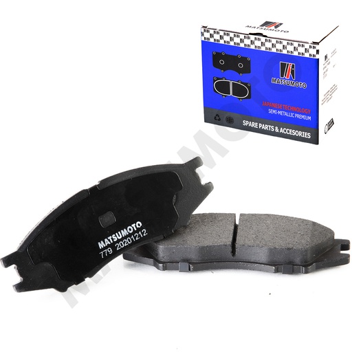 [SM-41060-6N091] M779 Pastillas de Freno Semi-metálica Delantera Nissan / Samsung