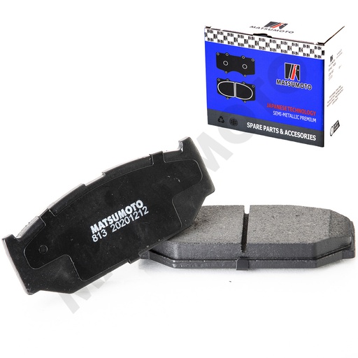 [SM-55810-63J00] M813 Pastillas de Freno Semi-metálica Delanteras Suzuki Swift / Dzire
