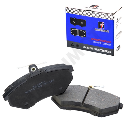 [SM-853698151] M1078 Pastillas de Freno Semi-metálica Delanteras Chevrolet N300 / N400 / Audi / Chery / Volkswagen