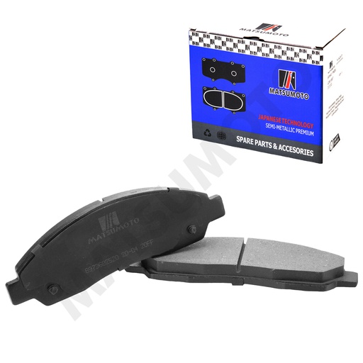 [SM-8973682520] M781 Pastillas de Freno Semi-metálica Delanteras Chevrolet D-Max / Colorado