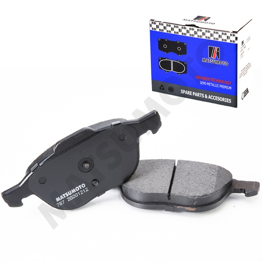 [SM-C2Y33323ZA] M767 Pastillas de Freno Semi-metálica Delanteras Ford Focus / Mazda / Volvo