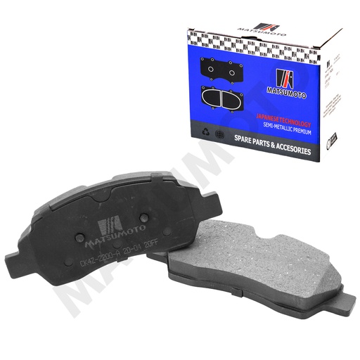 [SM-CK4Z-2200-A] M1357 Pastillas de Freno Semi-metálica Traseras Ford Transit (2015-2024)