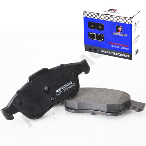 [SM-GDB1690] M1053 Pastillas de Freno Semi-metálica Delanteras Citroen / Peugeot / DS