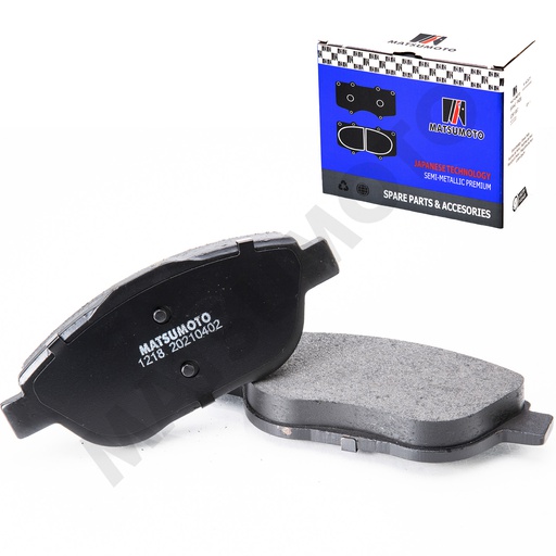 [SM-GDB1819] M1218 Pastillas de Freno Semi-metálica Delanteras Citroen / Peugeot / Opel