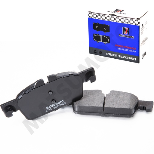 [SM-GDB1929] M1215 Pastillas de Freno Semi-metálica Delanteras Peugeot 508 (2010-2018)