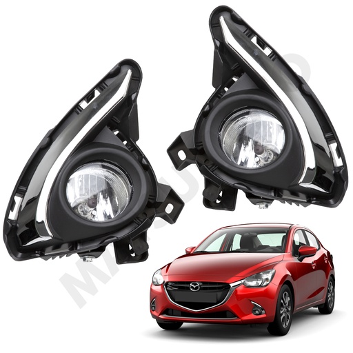 [TB020MD-CH] Kit de Neblineros Mazda 2 (2016-2020)