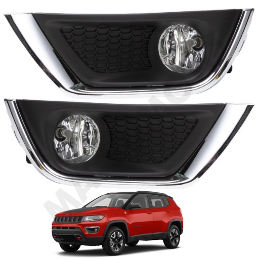 [TB037CY-CH] Kit de Neblineros Jeep Compass (2017-2020)