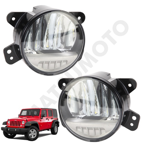 [TB043CY-LED] Neblineros LED Jeep (2007-2022)