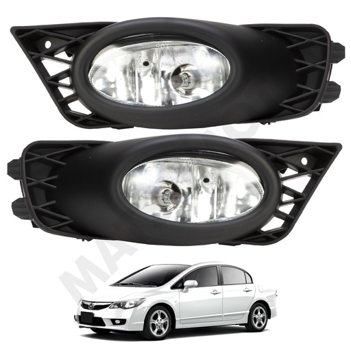 [TB138HD] Kit de Neblineros Honda Civic (2009-2010)