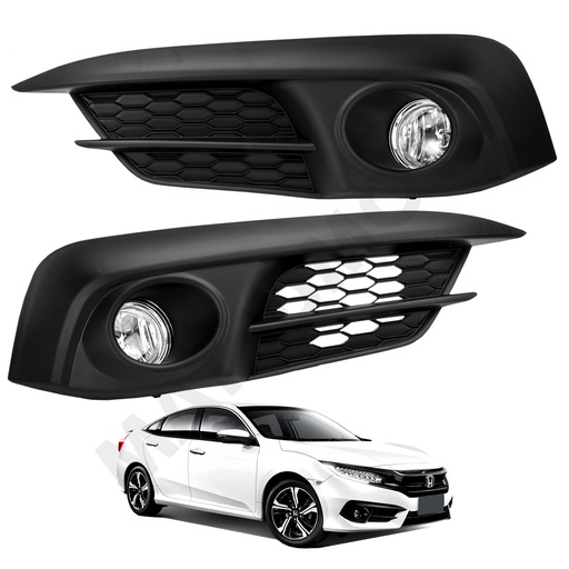[TB181HD] Kit de Neblineros Honda Civic (2016-2019)