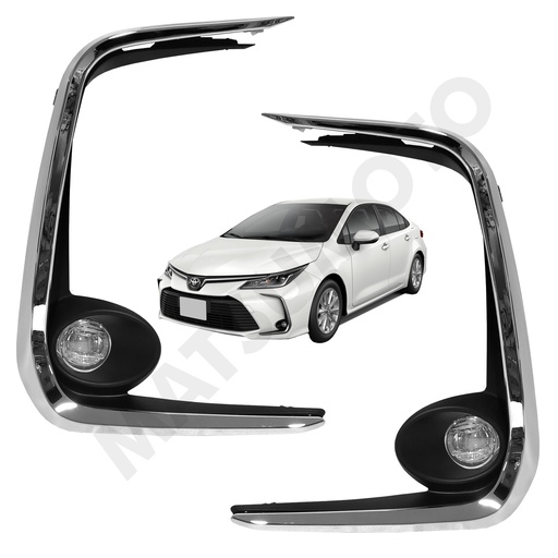 [TB344TA-CH-LED] Kit de Neblineros Led para Toyota Corolla (2020 - 2022)