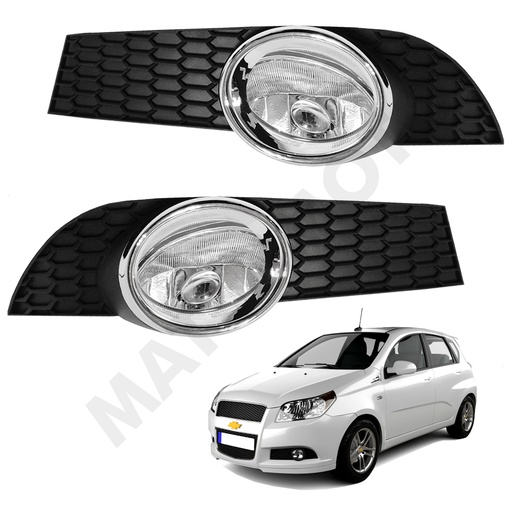 [TB604CV] Kit de Neblineros Chevrolet Aveo Hatchback  (2009-2015)