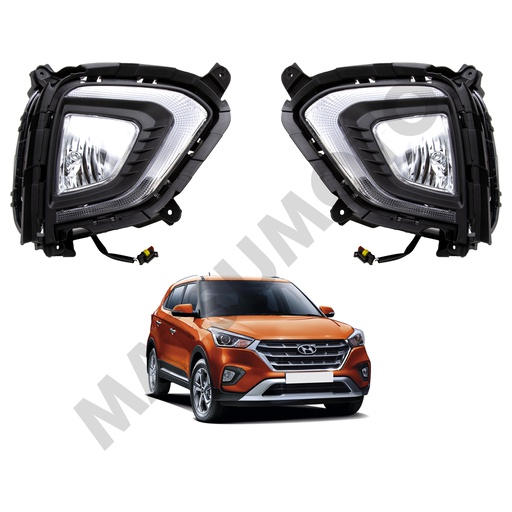 [TB755HY-DRL-T] Kit de Neblineros Hyundai Creta (2018-2020)
