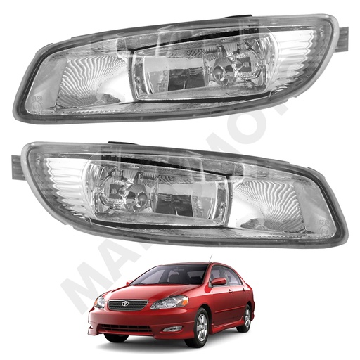 [TB823TA] Kit de Neblineros Toyota Corolla Brasil (2003-2008)